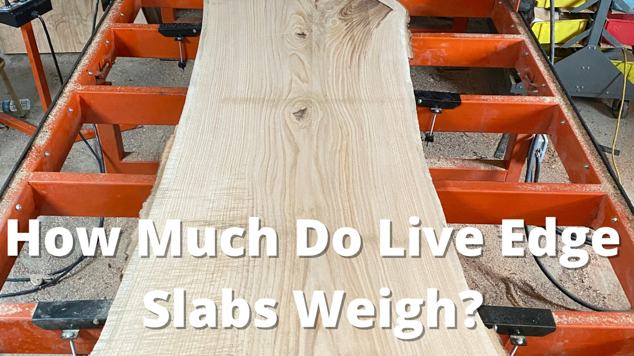 How Much Does Live Edge Wood Weigh? Estimates & Calculator