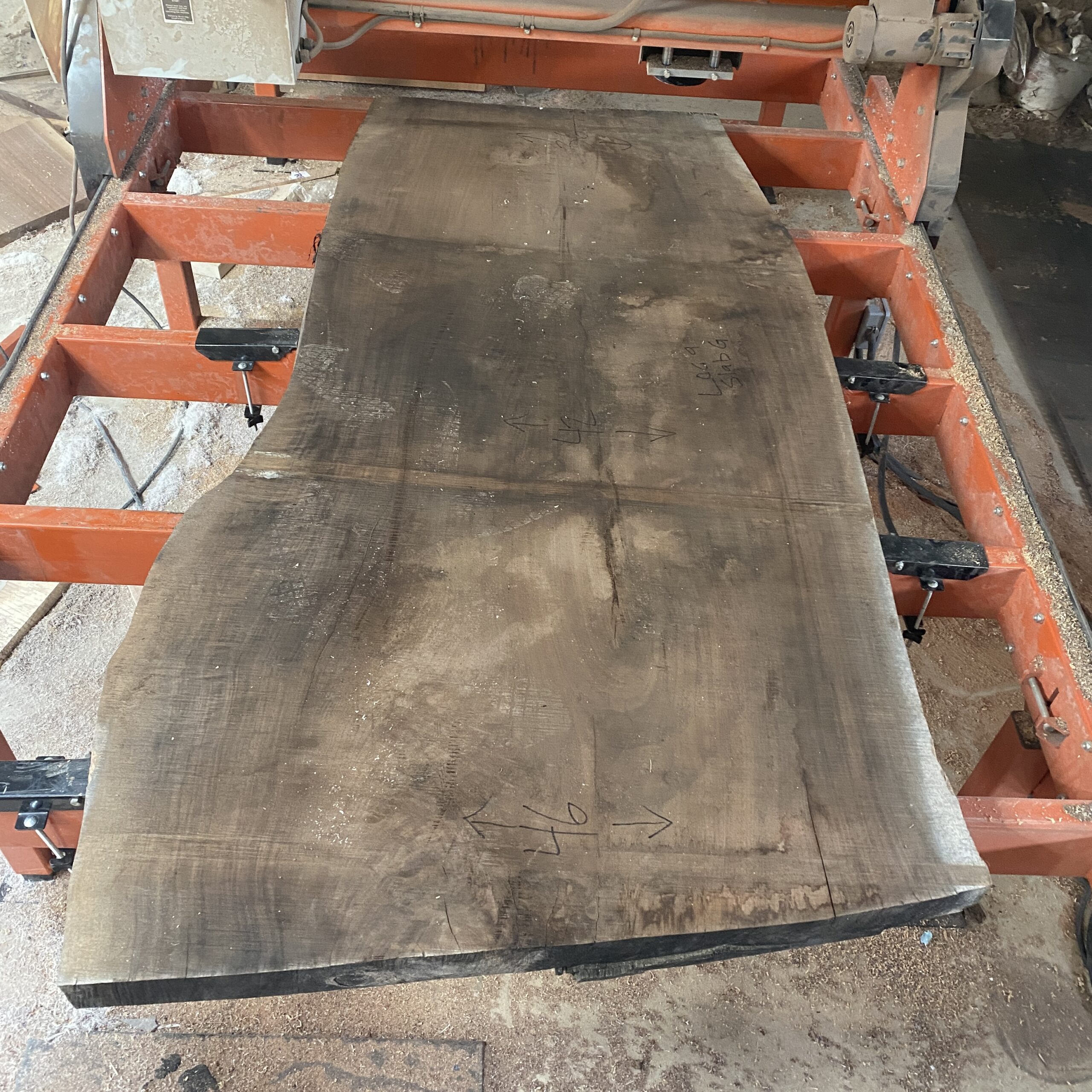 How To Flatten A Live Edge Slab Lancaster Live Edge
